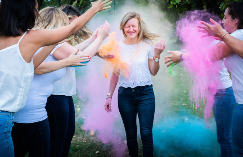 Poudre de couleurs entre copines Emilie Champeyroux Photographies Auvergne Riom Aigueperse