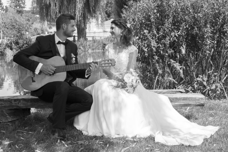 Mariage photos de couple des mariés Emilie Champeyroux Photographies Auvergne Riom Aigueperse