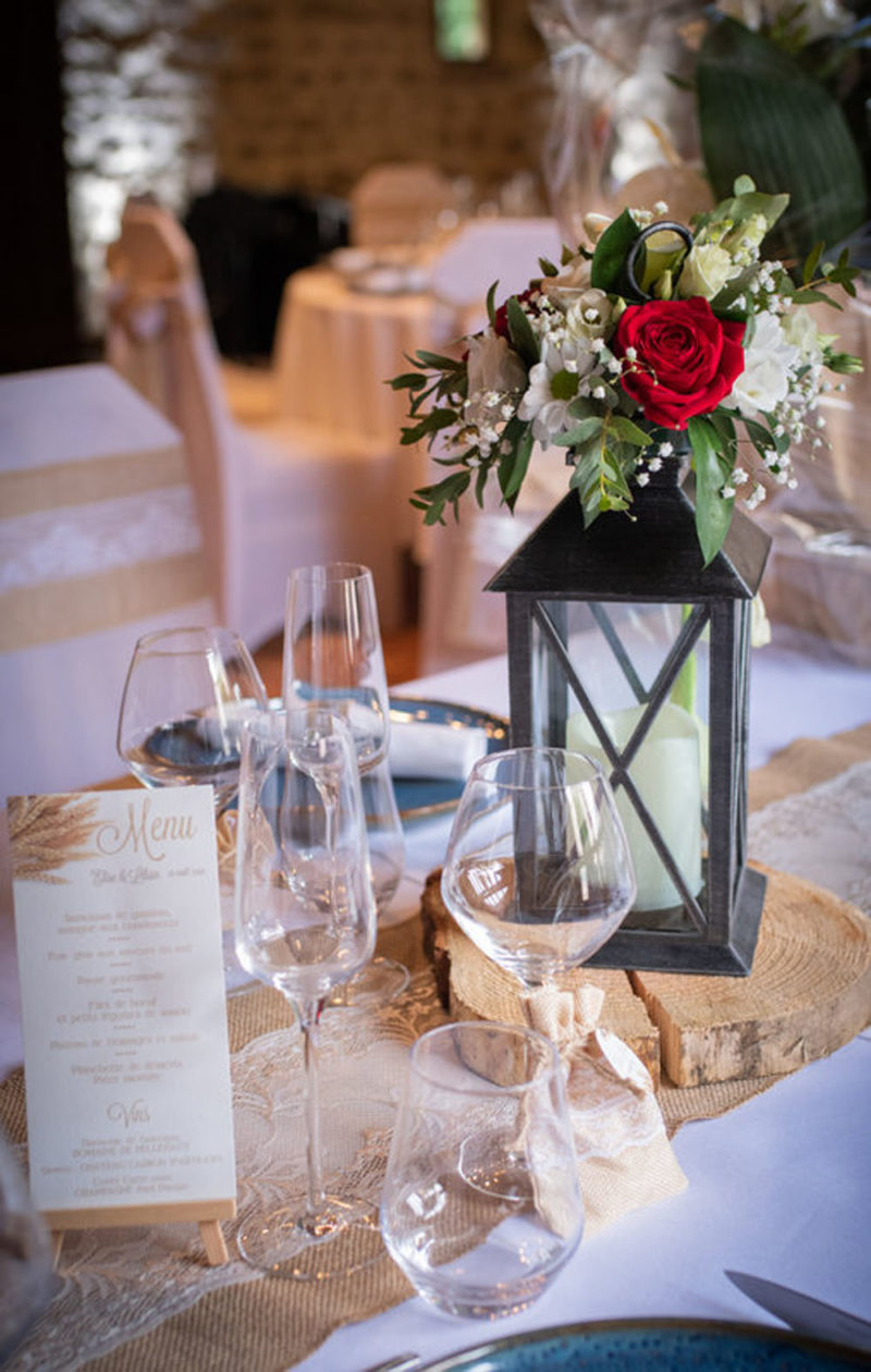 Mariage décoration Emilie Champeyroux Photographies Auvergne Riom Aigueperse